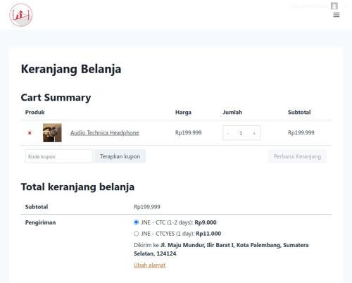 Cara Ganti Label Nama, Harga, Qty dan Subtotal Produk di Halaman Keranjang Belanja Wordpress