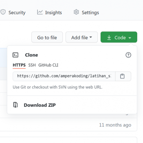 Cara Mendownload Git Repository atau Sebuah Project di Github