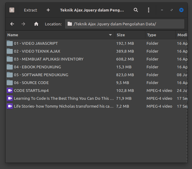 Trik Ajax Jquery dalam Pengolahan Data